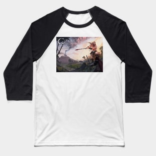 Citadel of Seven Swords Spread Baseball T-Shirt